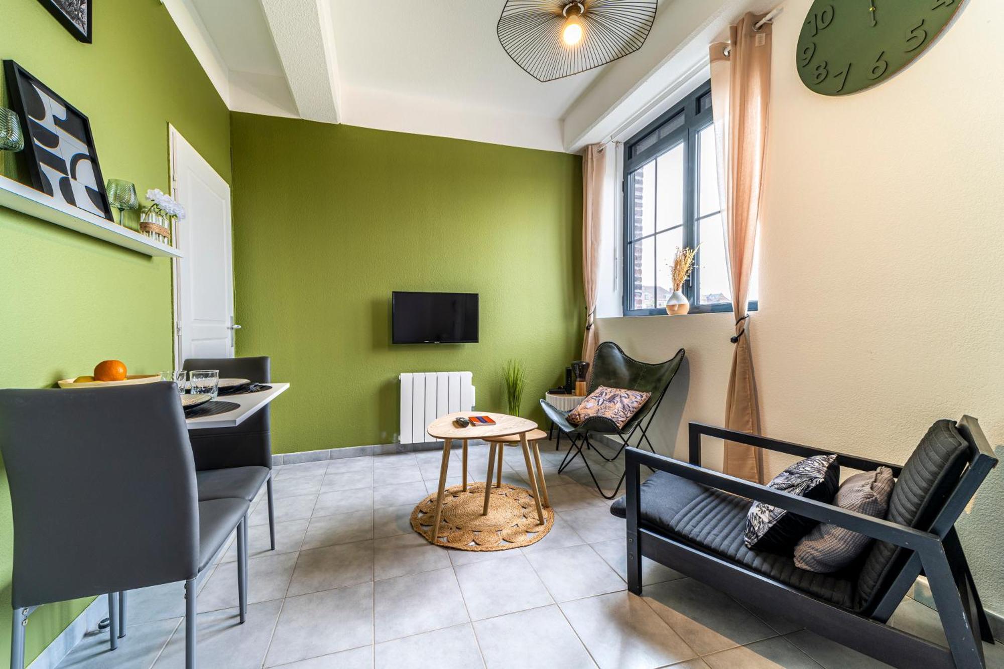 Stay Cosy Lille I Tourcoing - Appartement - Hypercentre - Parking Securise - Wifi - Netflix - Cuisine エクステリア 写真